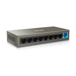SWITCH TENDA, 9x 10/100Mbps auto-negotiation RJ45 ports, carcasa metalica, montare birou sau perete, "TEF1109D" (timbru verde 2 