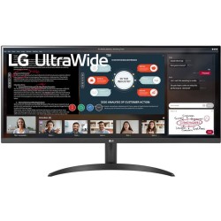 MONITOR LG 34 inch, home | office, IPS, UW-UXGA (DCI 2K+) (2560 x 1080), Ultra Wide, 250 cd/mp, 5 ms, HDMI, "34WP500-B.AEU" (tim