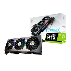 PLACA VIDEO MSI "GeForce RTX 3080 TI SUPRIM X", 12 GB GDDR6X 384 biti, PCI Express 4.0 x 16, HDMI DisplayPort x 3, sistem racire