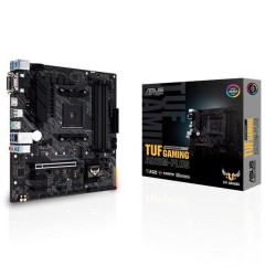 PLACA de BAZA Asus "TUF GAMING A520M-PLUS", skt AM4, mATX, AMD A520, 4 x DDR4, max. 128 GB, 4 x SATA, 1 x M.2, 7.1, "TUF GAMING 