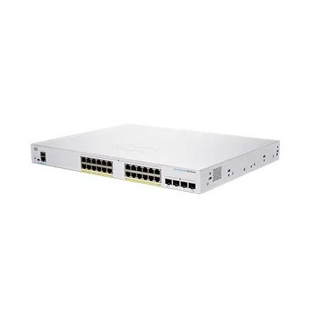 CBS250 Smart 24-port GE, PoE, 4x10G SFP+, "CBS250-24P-4X-EU" (timbru verde 2 lei)