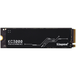 SSD KINGSTON, KC3000, 1TB, M.2, PCIe Gen4.0 x4, 3D TLC Nand, R/W: 7000/6000 MB/s, "SKC3000S/1024G"