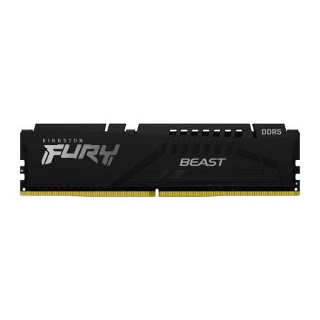 Memorie DDR Kingston FURY Beast DDR5 16 GB, frecventa 5200 MHz, 1 modul, radiator, "KF552C40BB-16"