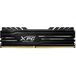 Memorie DDR Adata - gaming XPG GAMMIX D10 DDR4 16 GB, frecventa 3600 MHz, 1 modul, radiator, "AX4U360016G18A-SB10"