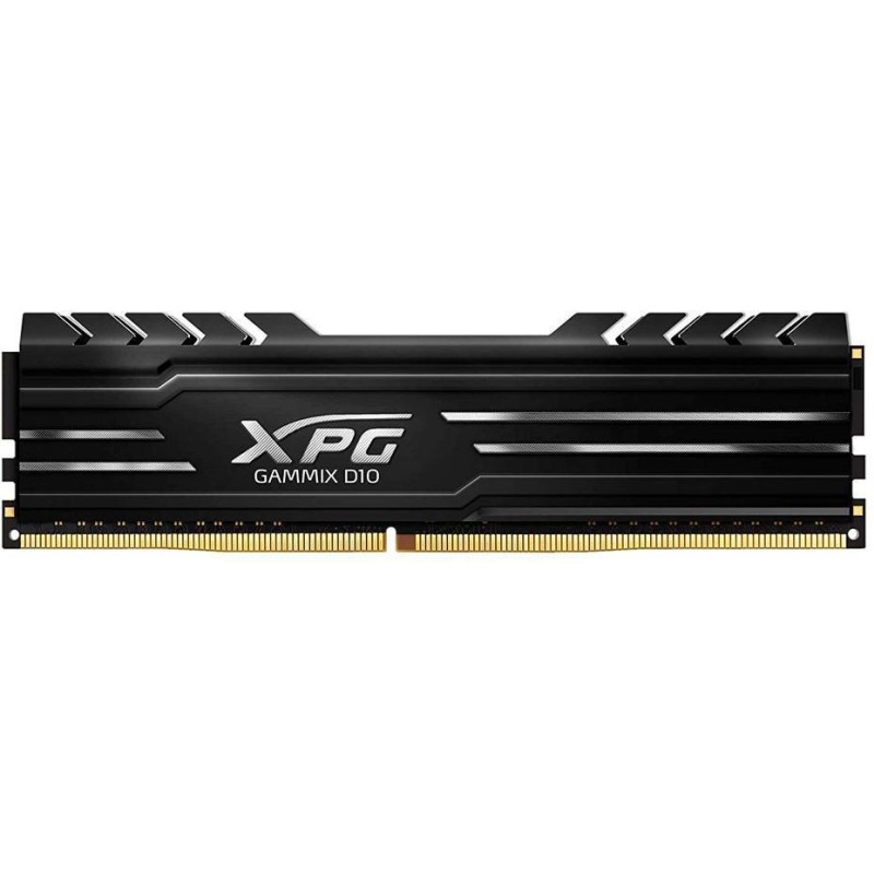 Memorie DDR Adata - gaming XPG GAMMIX D10 DDR4 16 GB, frecventa 3600 MHz, 1 modul, radiator, "AX4U360016G18A-SB10"