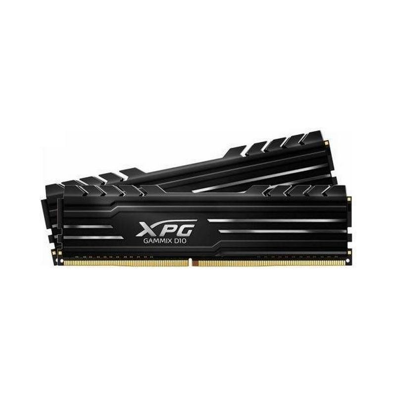 Memorie DDR Adata - gaming XPG GAMMIX D10 DDR4 16 GB, frecventa 3600 MHz, 8 GB x 2 module, radiator, "AX4U36008G18I-DB10"