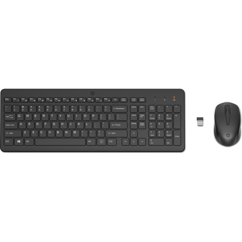 KEYBOARD +MOUSE WRL 330/COMBO 2V9E6AA HP, "2V9E6AA" (timbru verde 0.8 lei)