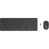 KEYBOARD +MOUSE WRL 330/COMBO 2V9E6AA HP, "2V9E6AA" (timbru verde 0.8 lei)