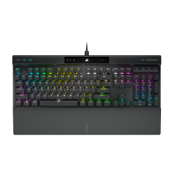Tastatura mecanica Corsair, Full Size, USB, cu fir, RGB "CH-9109410-NA" (timbru verde 0.8 lei)