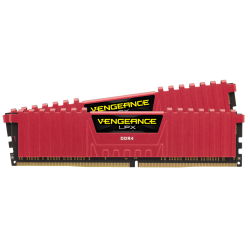Memorie DDR Corsair VENGEANCE LPX DDR4 16 GB, frecventa 3200 MHz, 8 GB x 2 module, radiator, "CMK16GX4M2B3200C16R"