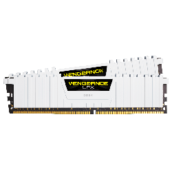 Memorie DDR Corsair VENGEANCE LPX DDR4 16 GB, frecventa 3000 MHz, 8 GB x 2 module, radiator, "CMK16GX4M2D3000C16W"