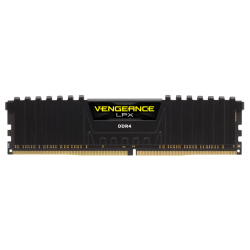Memorie DDR Corsair VENGEANCE LPX DDR4 64 GB, frecventa 3600 MHz, 32 GB x 2 module, radiator, "CMK64GX4M2D3600C18"