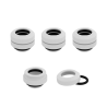 FITTING tub CORSAIR, Hydro X Series XF, material: alama, alb, 12mm OD, "CX-9052006-WW"