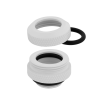 FITTING tub CORSAIR, Hydro X Series XF, material: alama, alb, 12mm OD, "CX-9052006-WW"