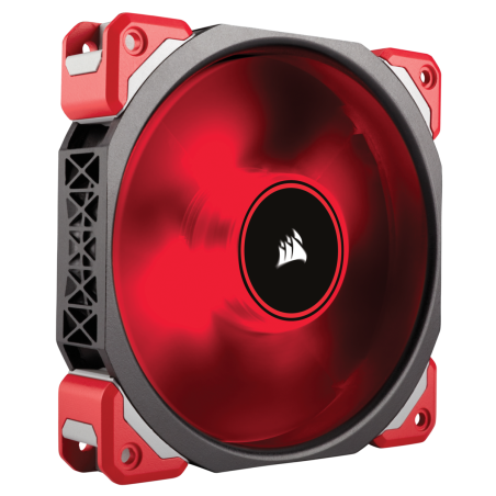 VENTILATOR CORSAIR, "ML120 PRO LED", pt carcasa PC, 120 mm, 2400 rpm, LED rosu, 1 ventilator, "CO-9050042-WW"