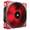 VENTILATOR CORSAIR, "ML120 PRO LED", pt carcasa PC, 120 mm, 2400 rpm, LED rosu, 1 ventilator, "CO-9050042-WW"
