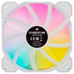 VENTILATOR CORSAIR, "iCUE SP120 RGB ELITE", pt carcasa PC, 120 mm, 1500 rpm, LED RGB, 3 ventilatoare, "CO-9050137-WW"