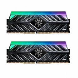 Memorie DDR Adata - gaming XPG Spectrix D41 DDR4 16 GB, frecventa 3600 MHz, 8 GB x 2 module, radiator, iluminare RGB, "AX4U36008