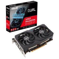PLACA VIDEO ASUS "Dual Radeon RX 6500 XT OC", 4 GB GDDR6 64 biti, PCI Express 4.0 x 8, HDMI DisplayPort, sistem racire aer, "DUA