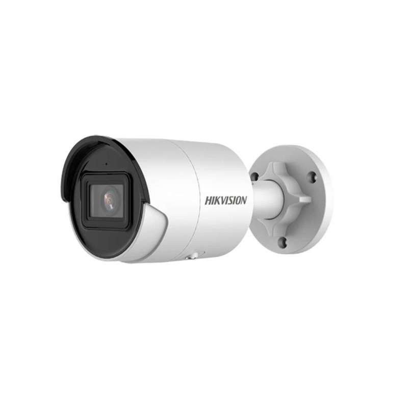 CAMERA IP BULLET 8MP 2.8MM IR40M MIC, "DS-2CD2083G2-IU2" (timbru verde 0.8 lei)