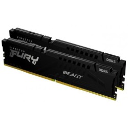 Memorie DDR Kingston FURY Beast DDR5 32 GB, frecventa 5600 MHz, 16 GB x 2 module, radiator, "KF556C40BBK2-32"