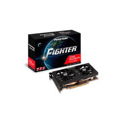 PLACA VIDEO POWER COLOR "Radeon RX 6600 Fighter", 8 GB GDDR6 128 biti, PCI Express 4.0 x 8, HDMI DisplayPort x 3, sistem racire 