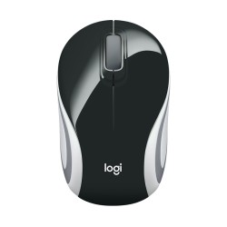 MOUSE LOGITECH, "M187", PC sau NB, wireless, 2.4GHz, optic, 1000 dpi, butoane/scroll 3/1, , negru, "910-002731" (timbru verde 0.