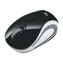 MOUSE LOGITECH, "M187", PC sau NB, wireless, 2.4GHz, optic, 1000 dpi, butoane/scroll 3/1, , negru, "910-002731" (timbru verde 0.