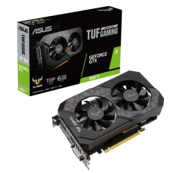 PLACA VIDEO ASUS "TUF Gaming GeForce GTX 1660 Ti EVO OC", 6 GB GDDR6 192 biti, PCI Express 3.0 x 16, HDMI x 2 DisplayPort DVI-D,