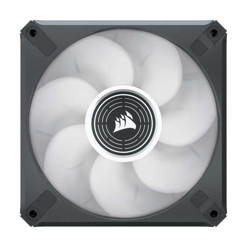 VENTILATOR CORSAIR, "ML120 LED ELITE", pt carcasa PC, 120 mm, 2000 rpm, LED alb, 1 ventilator, "CO-9050121-WW"