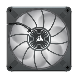 VENTILATOR CORSAIR, "ML120 LED ELITE", pt carcasa PC, 120 mm, 2000 rpm, LED alb, 1 ventilator, "CO-9050121-WW"
