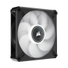 VENTILATOR CORSAIR, "ML120 LED ELITE", pt carcasa PC, 120 mm, 2000 rpm, LED alb, 1 ventilator, "CO-9050121-WW"
