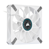 VENTILATOR CORSAIR, "ML120 LED ELITE", pt carcasa PC, 120 mm, 2000 rpm, LED rosu, 1 ventilator, "CO-9050126-WW"