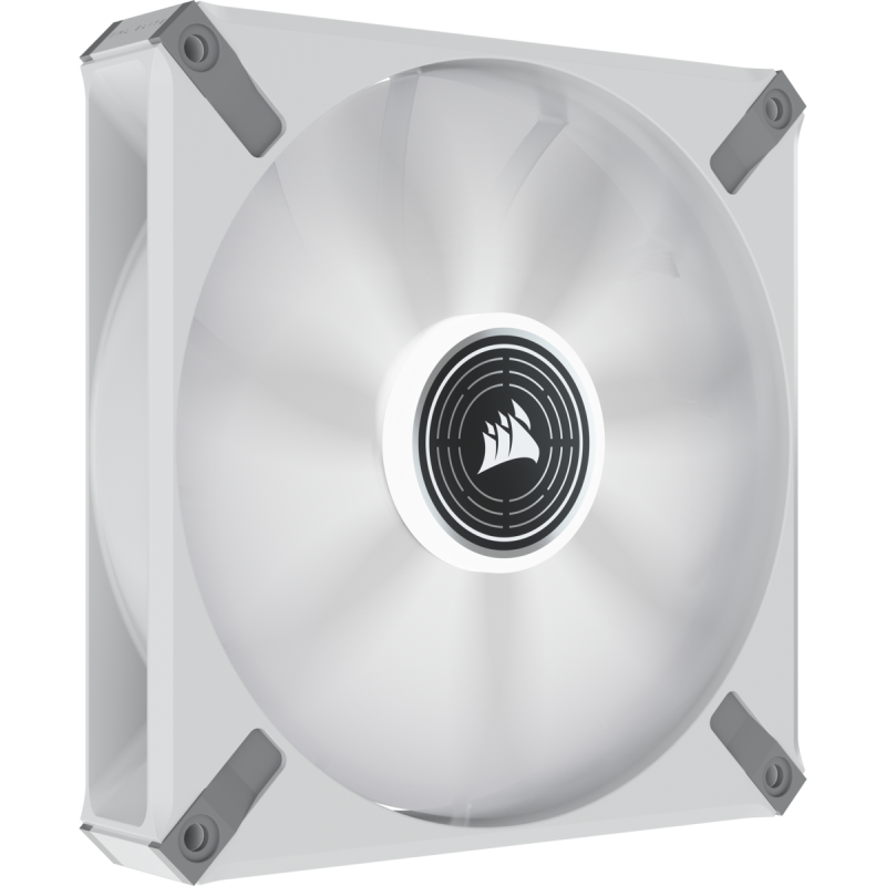 VENTILATOR CORSAIR, "ML140 LED ELITE", pt carcasa PC, 140 mm, 1600 rpm, LED alb, 1 ventilator, "CO-9050130-WW"