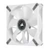 VENTILATOR CORSAIR, "ML140 LED ELITE", pt carcasa PC, 140 mm, 1600 rpm, LED alb, 1 ventilator, "CO-9050130-WW"