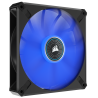 VENTILATOR CORSAIR, "ML140 LED ELITE", pt carcasa PC, 140 mm, 1600 rpm, LED albastru, 1 ventilator, "CO-9050131-WW"
