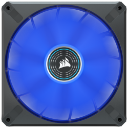 VENTILATOR CORSAIR, "ML140 LED ELITE", pt carcasa PC, 140 mm, 1600 rpm, LED albastru, 1 ventilator, "CO-9050131-WW"