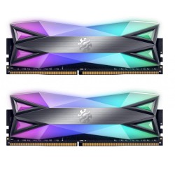 Memorie DDR Adata XPG Spectrix D60G DDR4 32 GB, frecventa 3200 MHz, 16 GB x 2 module, radiator, iluminare RGB, "AX4U320016G16A-D