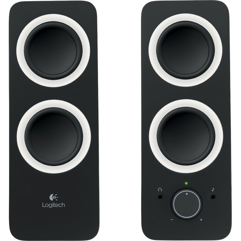 BOXE LOGITECH 2.0, RMS: 5W (2 x 2.5W), black, "Z200" "980-000810" (timbru verde 2.00 lei)