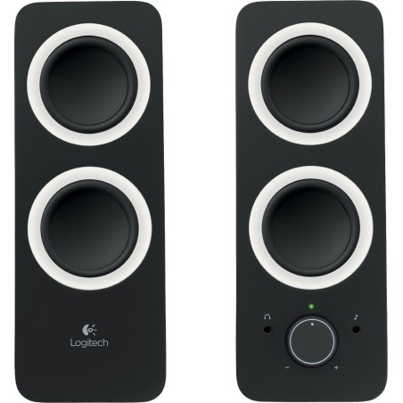 BOXE LOGITECH 2.0, RMS: 5W (2 x 2.5W), black, "Z200" "980-000810" (timbru verde 2.00 lei)