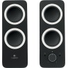 BOXE LOGITECH 2.0, RMS: 5W (2 x 2.5W), black, "Z200" "980-000810" (timbru verde 2.00 lei)