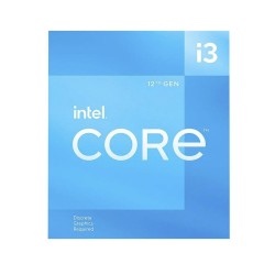 CPU INTEL i3-12100, skt LGA 1700, Core i3, frecventa 3.3 GHz, turbo 4.3 GHz, 4 nuclee, putere 60 W, "BX8071512100"