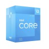 CPU INTEL i3-12100F, skt LGA 1700, Core i3, frecventa 3.3 GHz, turbo 4.3 GHz, 4 nuclee, putere 58 W, "BX8071512100F"