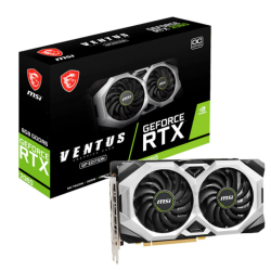 PLACA VIDEO MSI "GeForce RTX 2060 VENTUS GP OC", 6 GB GDDR6 192 biti, PCI Express 4.0 x 16, HDMI DisplayPort x 3, sistem racire 