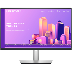 Monitor LED Dell Professional P2222H 21.5" 1920x1080 IPS Antiglare 16:9, 1000:1, 250 cd/m2, 8ms/5ms, 178/178, DP, HDMI, VGA, USB