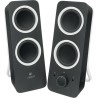 BOXE LOGITECH 2.0, RMS: 5W (2 x 2.5W), black, "Z200" "980-000810" (timbru verde 2.00 lei)