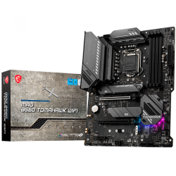 PLACA de BAZA MSI "MAG_B560_TOMAHAWK_WIFI", skt LGA 1200, ATX, Intel B560, 4 x DDR4, max. 128 GB, 6 x SATA, 3 x M.2, 7.1, "MAG_B