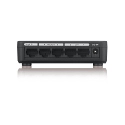 SWITCH ZYXEL, GS-105SV2, porturi Gigabit x 5, managed, carcasa plastic, "GS-105SV2-EU0101F" (timbru verde 2 lei)