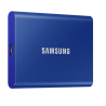 SSD. extern SAMSUNG T7, 2TB, USB 3.2 gen 1, R/W: 1050/1000 MB/s, albastru, "MU-PC2T0H/WW" (timbru verde 0.18 lei)