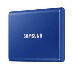 SSD. extern SAMSUNG T7, 2TB, USB 3.2 gen 1, R/W: 1050/1000 MB/s, albastru, "MU-PC2T0H/WW" (timbru verde 0.18 lei)